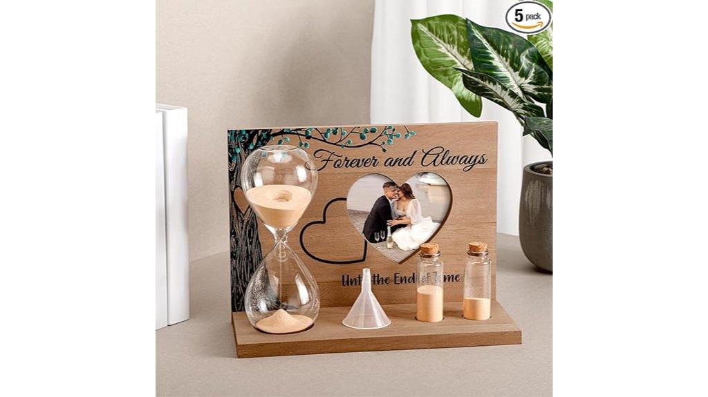 elegant 5 piece sand ceremony set