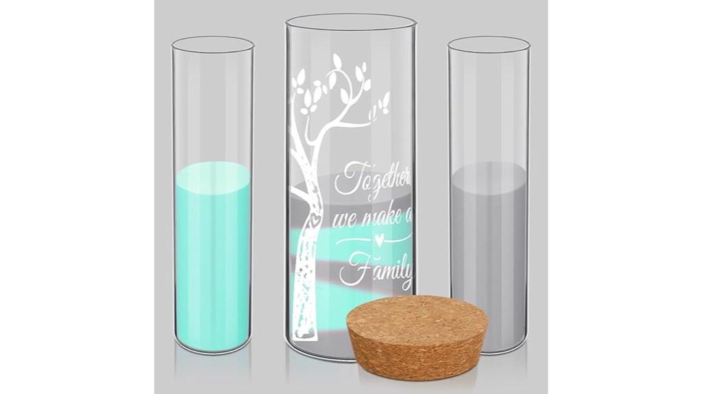 elegant sand wedding set
