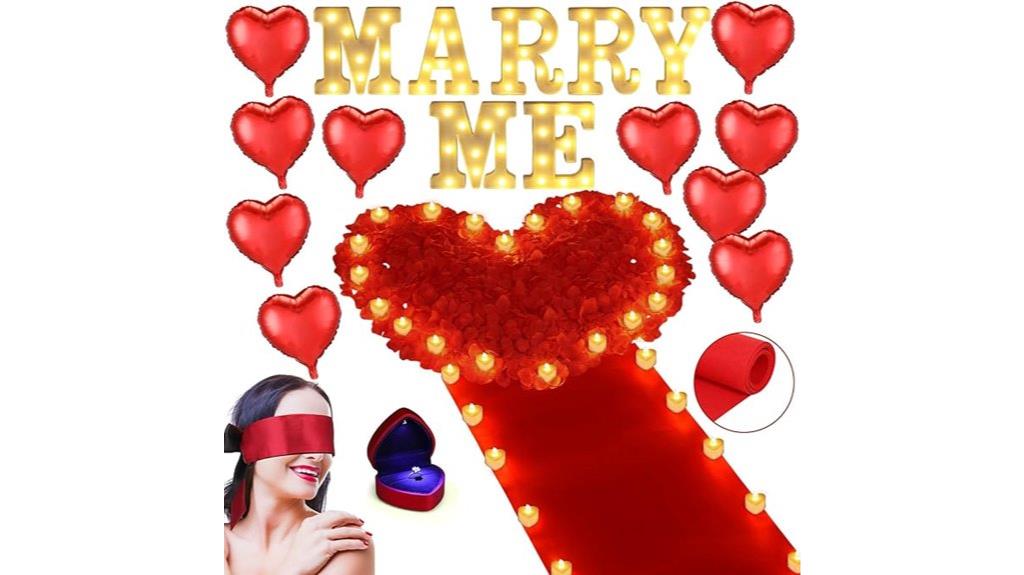 engagement and wedding decorations