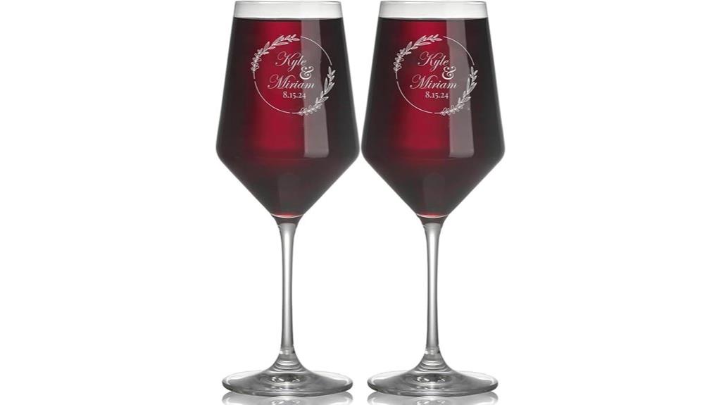 engraved mr mrs