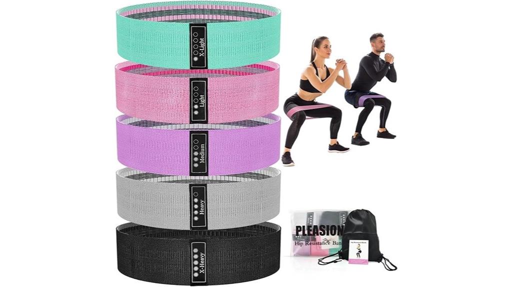 exercise resistance fabric bands