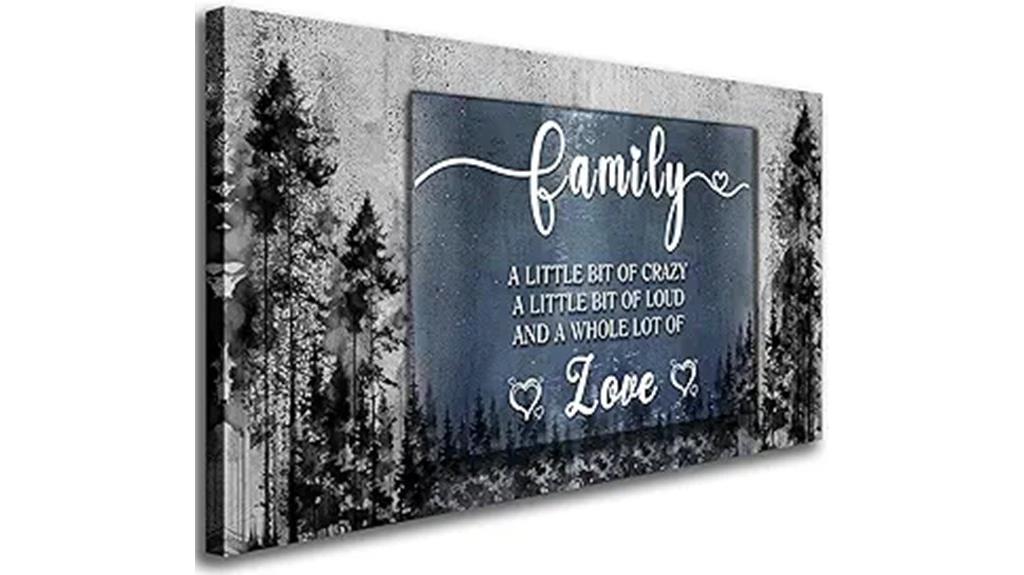 family quotes wall art