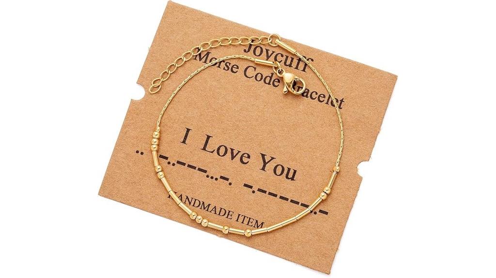 friendship morse code jewelry