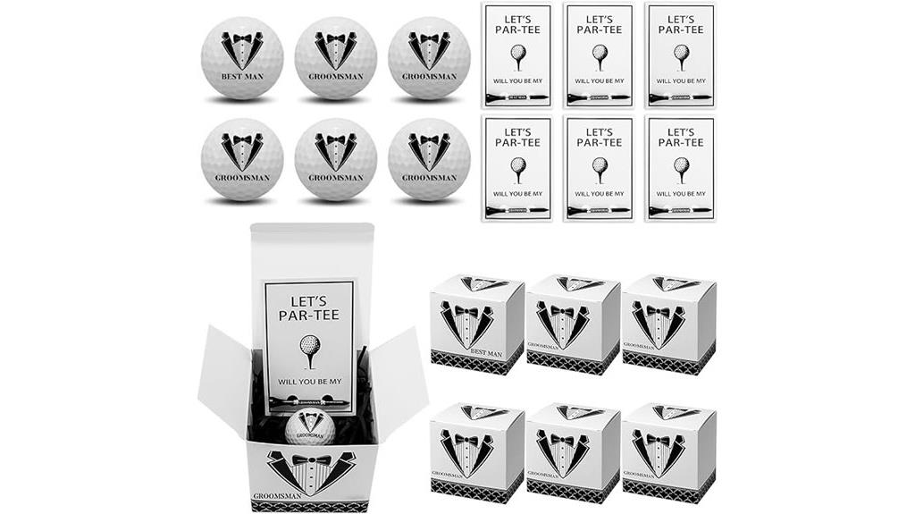 golf groomsman gift set