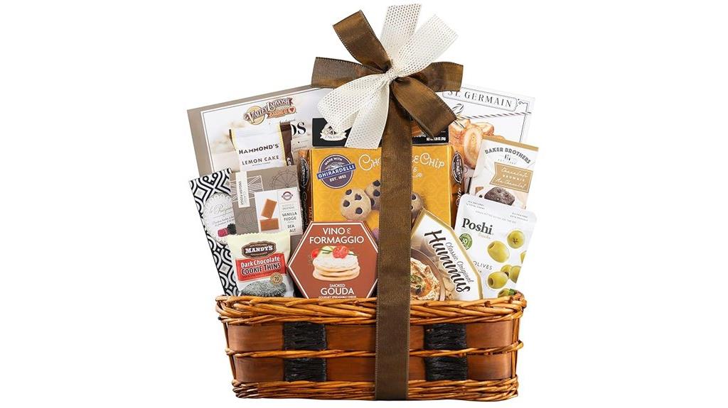 gourmet gift basket selection