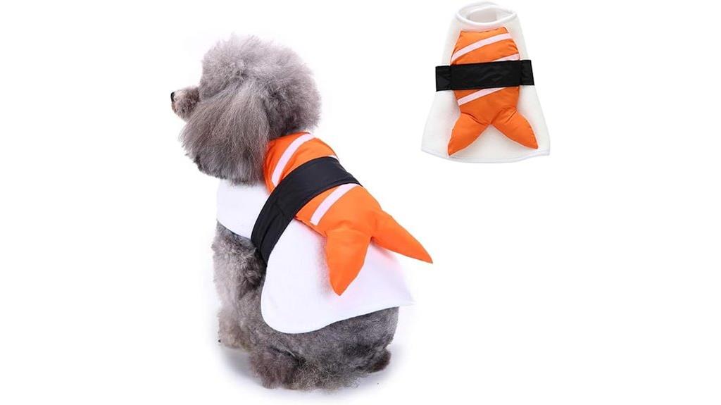 halloween sushi dog costume