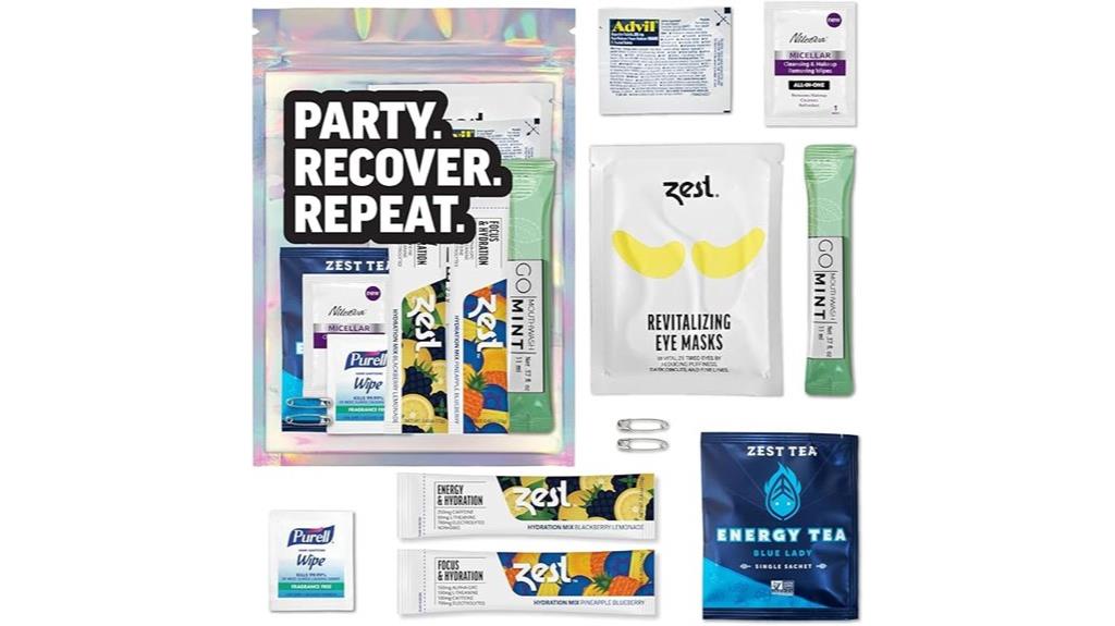 hangover relief gift set