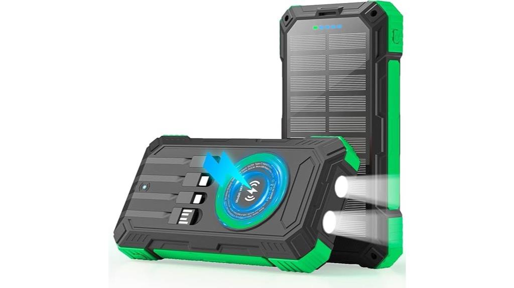 high capacity solar charger