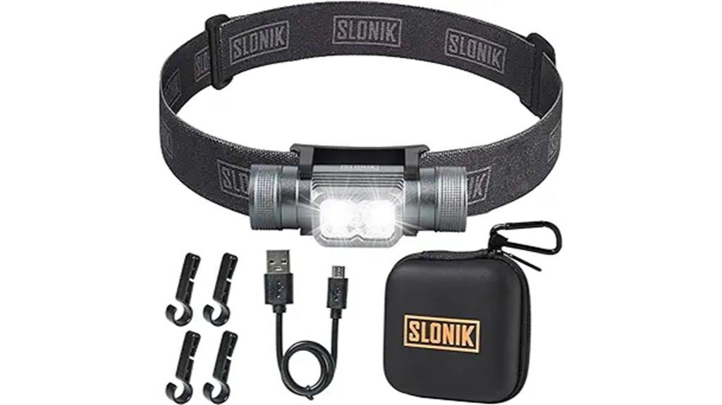 high lumen waterproof headlamp