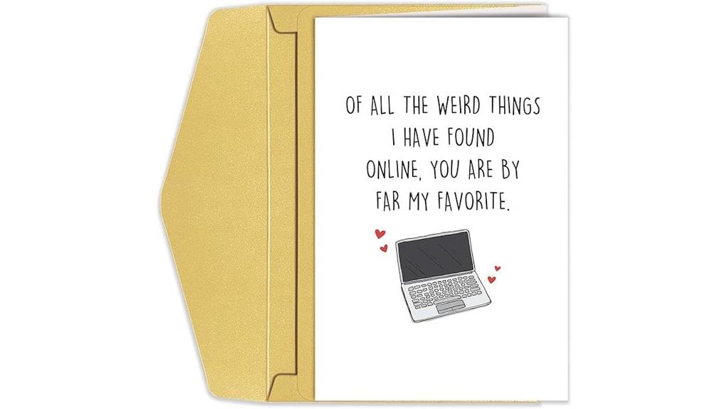 humorous anniversary love card