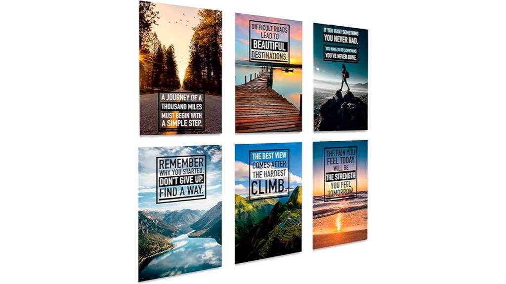 inspirational posters wall decor