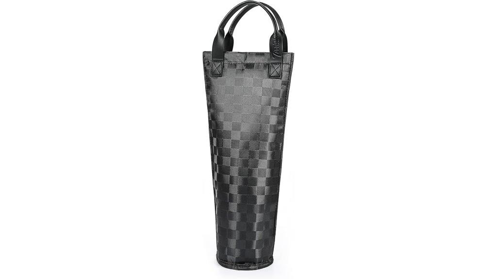 insulated tirrinia wine tote