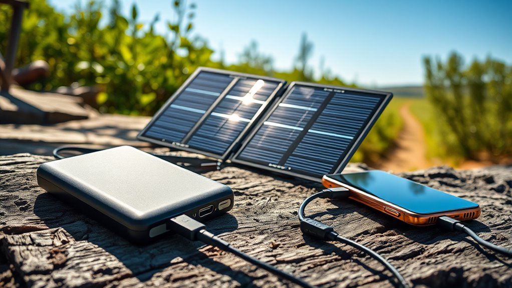 key solar power bank features