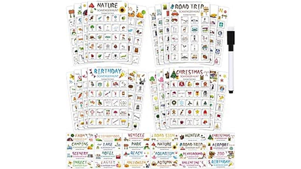 kids 12 piece scavenger hunt