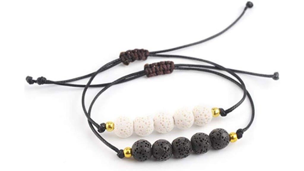 lava beads aromatherapy bracelet
