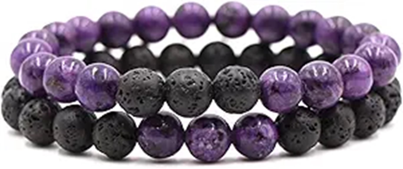 lava rock aromatherapy bracelet