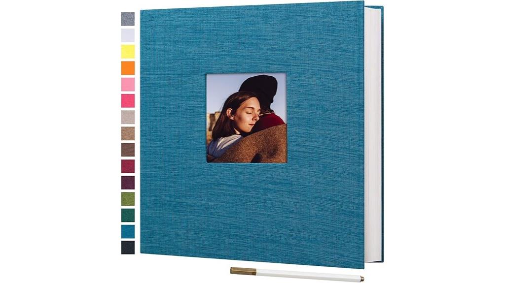 linen cover magnetic pages