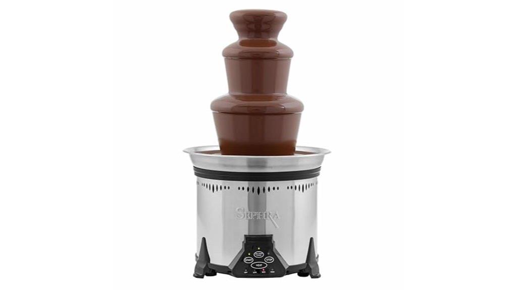 luxury home chocolate fountain