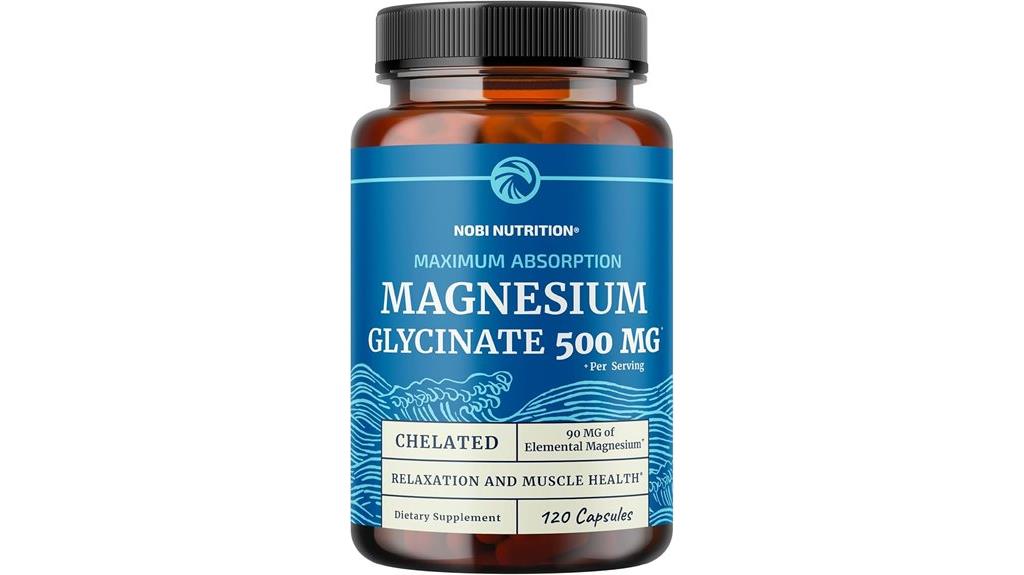 magnesium glycinate supplement 500mg