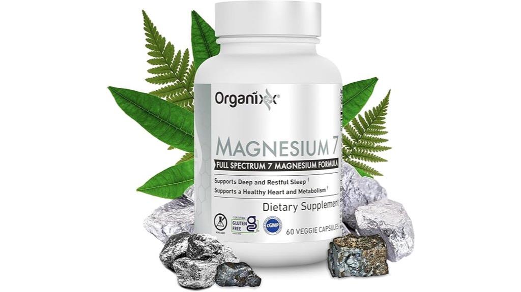 magnesium glycinate supplement capsules