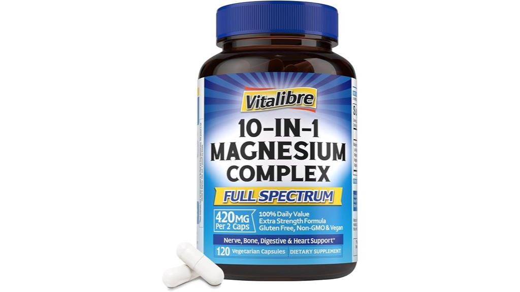 magnesium supplement vegan capsules