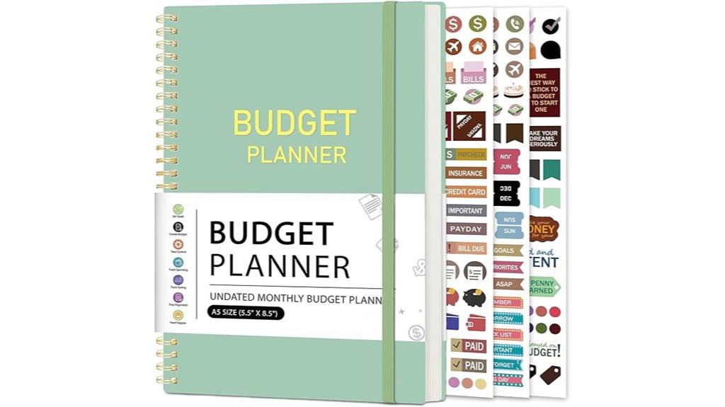 monthly green expense planner