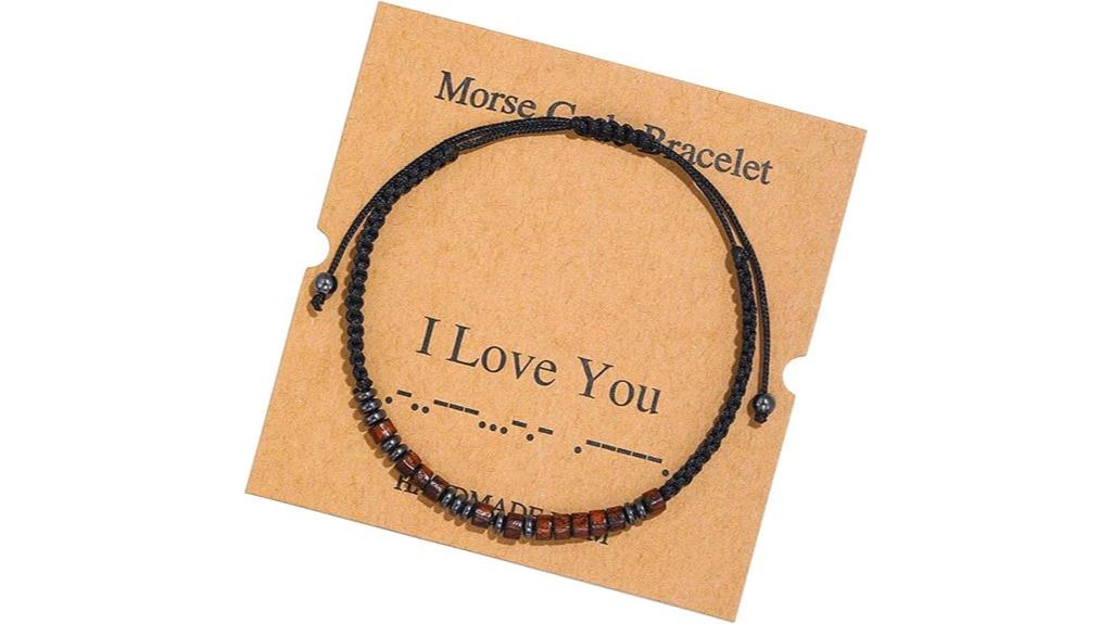 morse code friendship bracelet