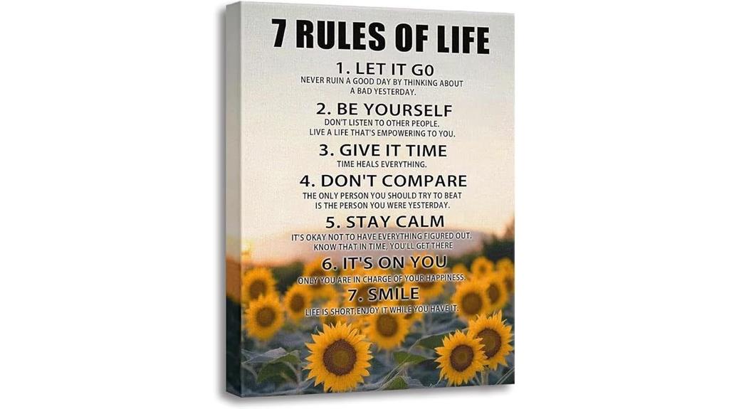 motivational wall decor