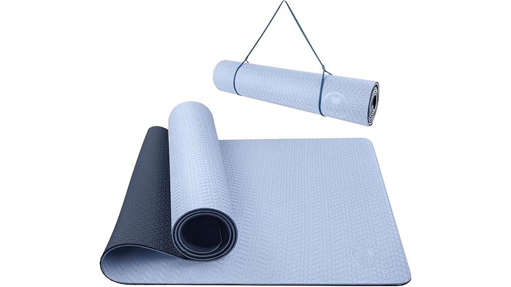 non slip pilates yoga mat