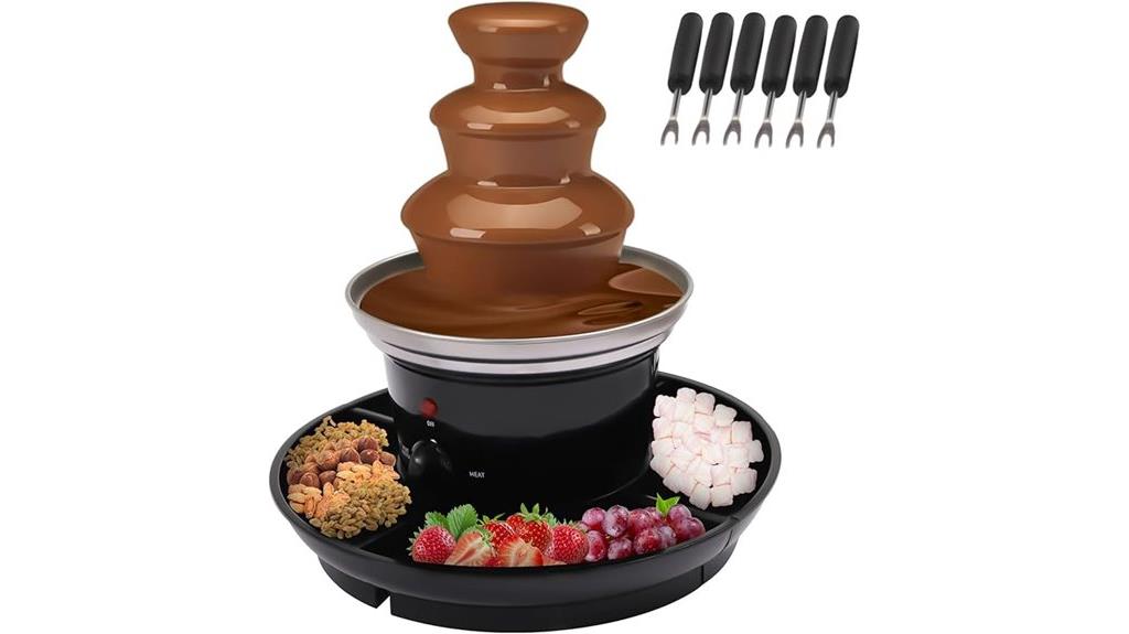 one pound chocolate fountain