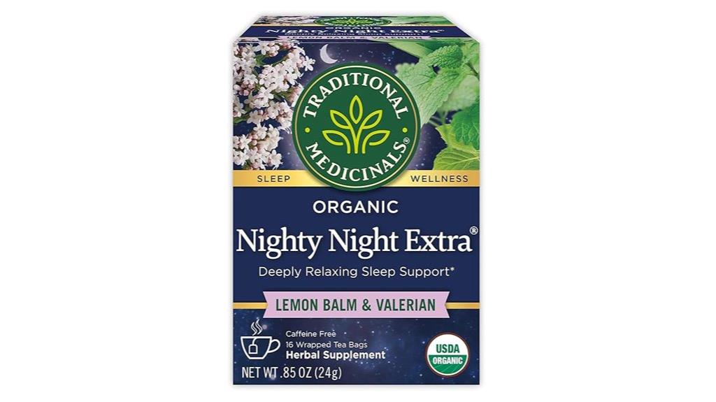 organic nighty night tea