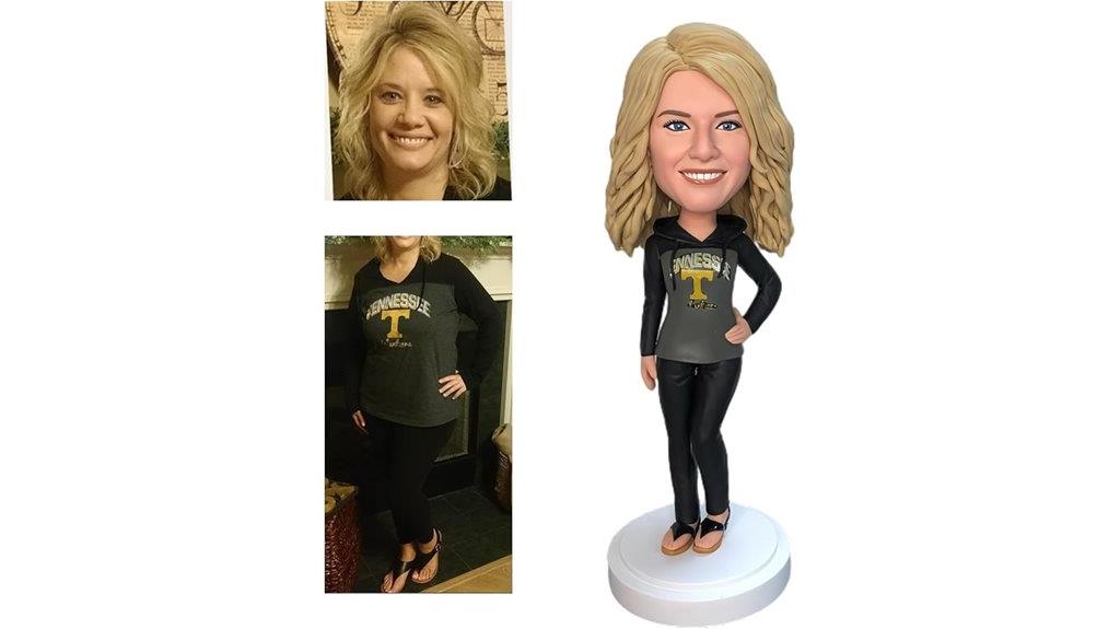 personalized handmade bobblehead