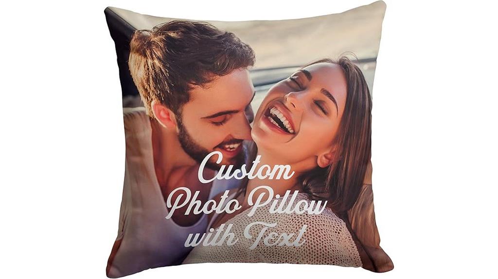 personalized heart pillow