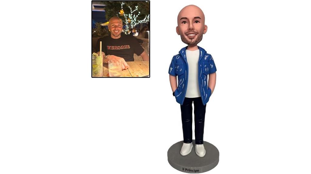 personalized miniature figurine