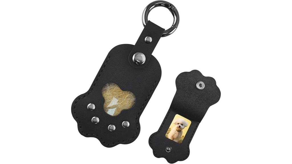 personalized pet memorial keychain