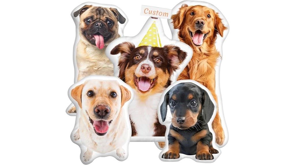 personalized pet photo pillow