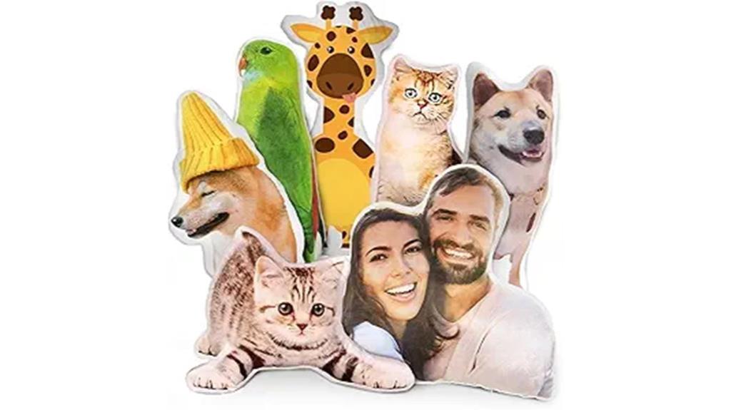 personalized pet photo pillow