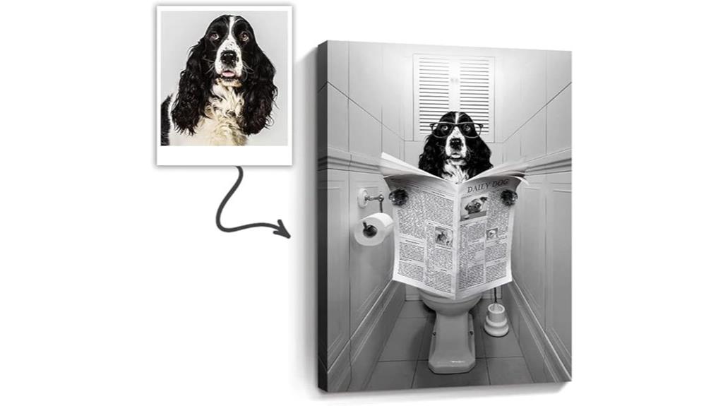 personalized pet wall art