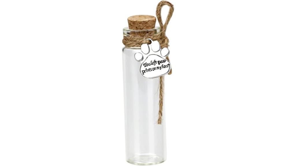 pet hair memorial keepsake