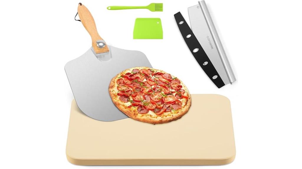 pizza stone set