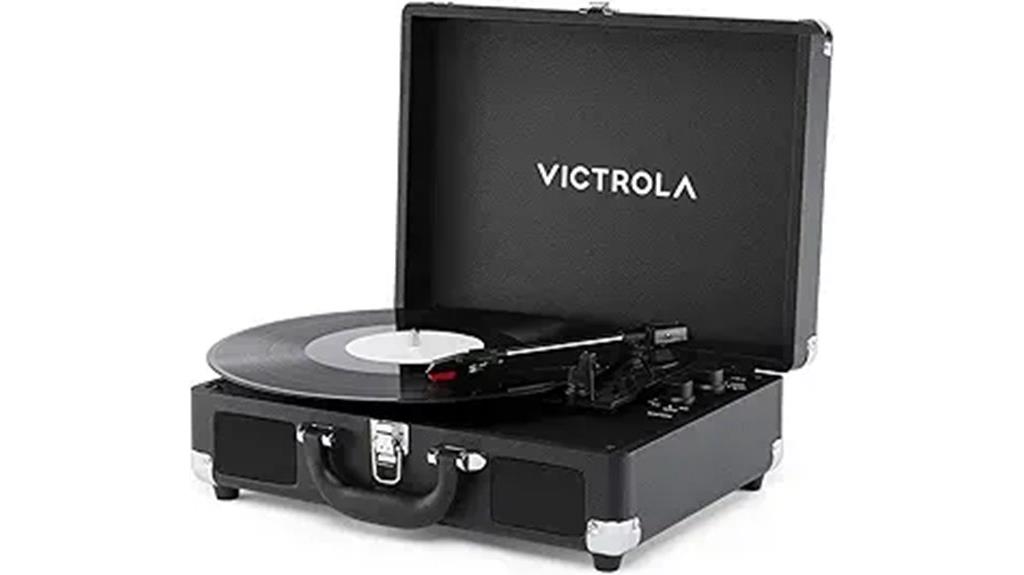 portable bluetooth record player