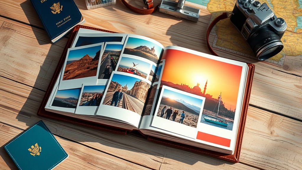 portable durable customizable photo album