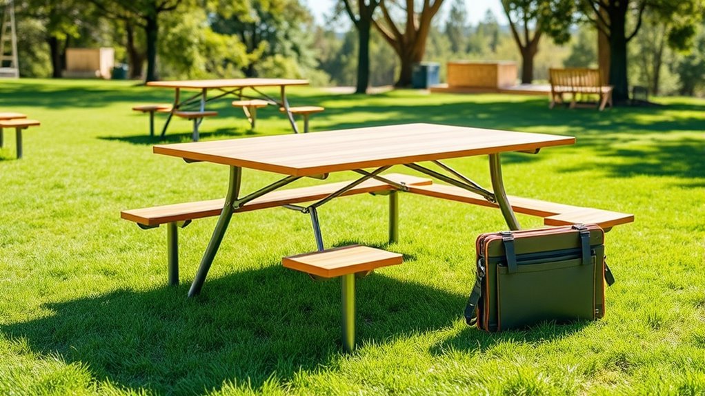 portable durable stable convenient