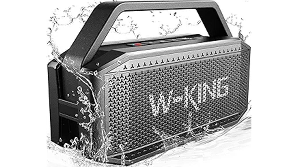 powerful waterproof bluetooth speaker
