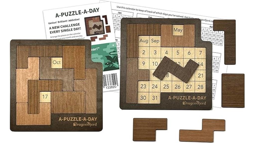 puzzle calendar by dragonfjord