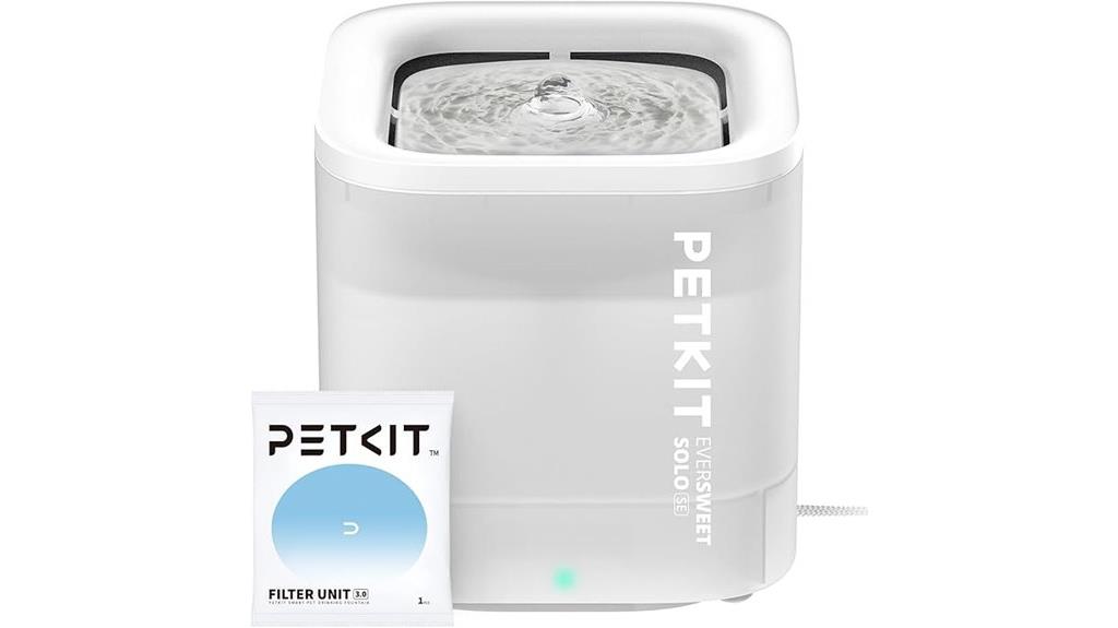 quiet wireless cat fountain