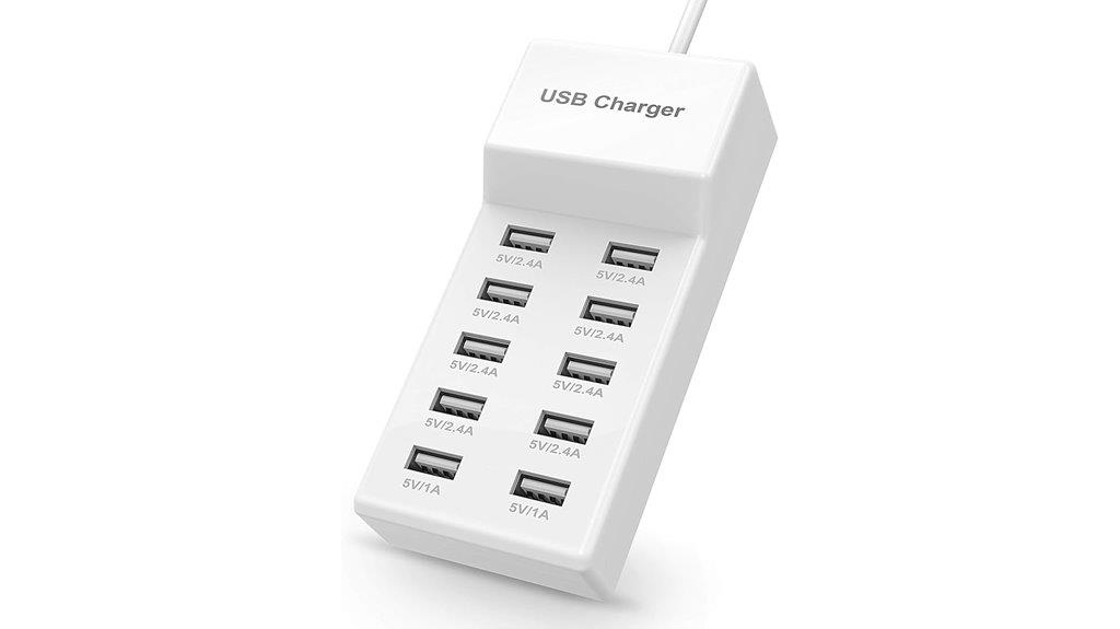 rapid multiple port charger