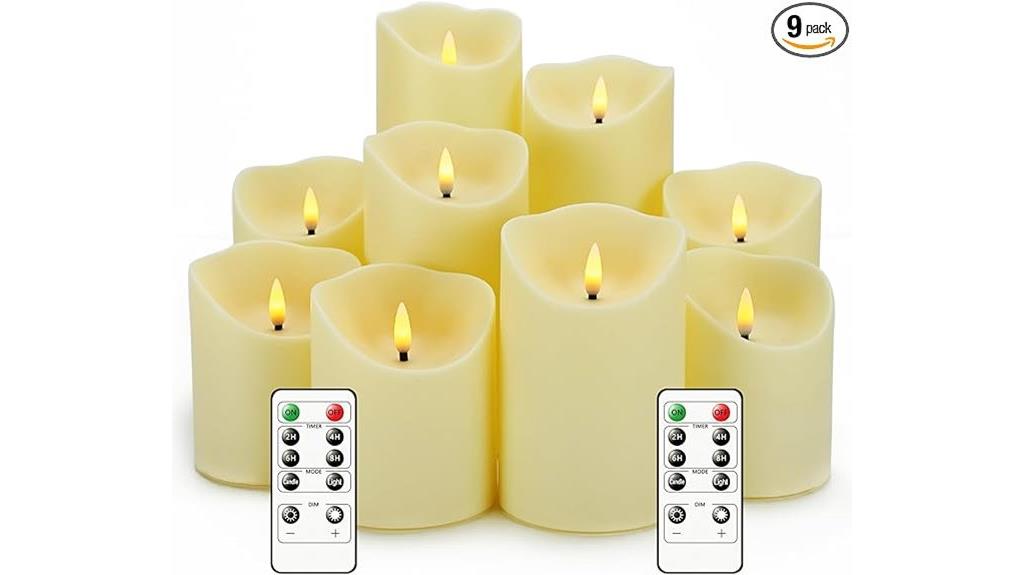 remote controlled led candles