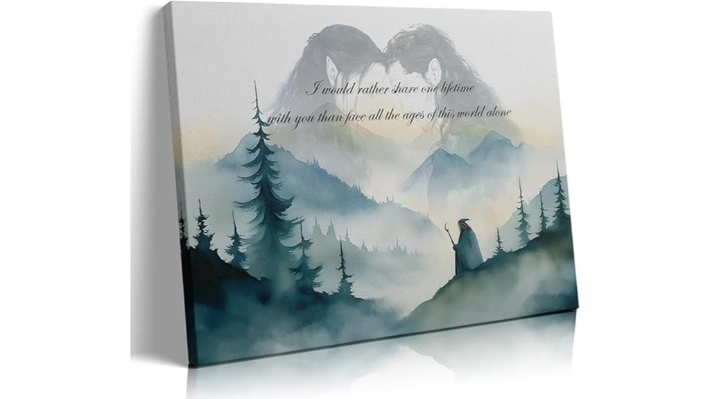 romantic love wall art