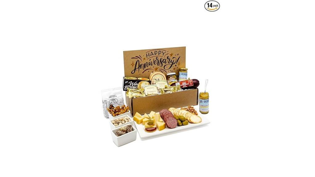 sausage gift basket anniversary